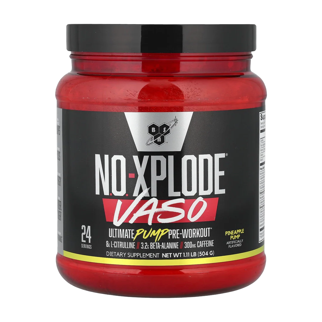 BSN, No-Xplode® VASO, Ultimate Pump Pre-Workout, Pineapple Pump, 1.11 lb (504 g)