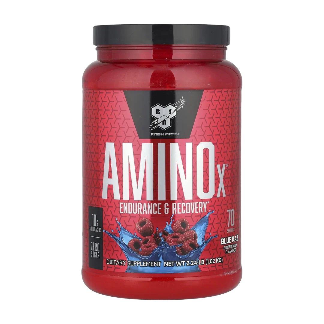 BSN, AminoX®, Endurance & Recovery, Blue Raz, 2.24 lb (1.02 kg)