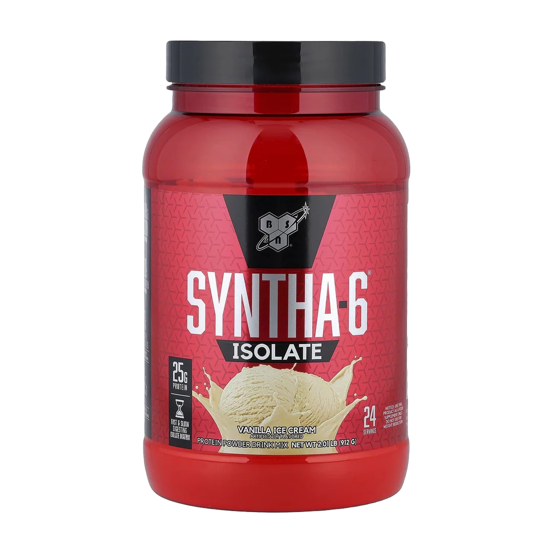 BSN, Syntha-6® Isolate, Protein Powder Drink Mix, Vanilla Ice Cream, 2.01 lbs (912 g)