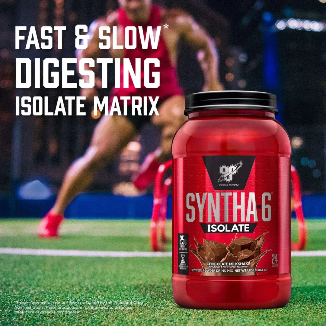 BSN, Syntha-6® Isolate, Protein Powder Drink Mix, Vanilla Ice Cream, 2.01 lbs (912 g)