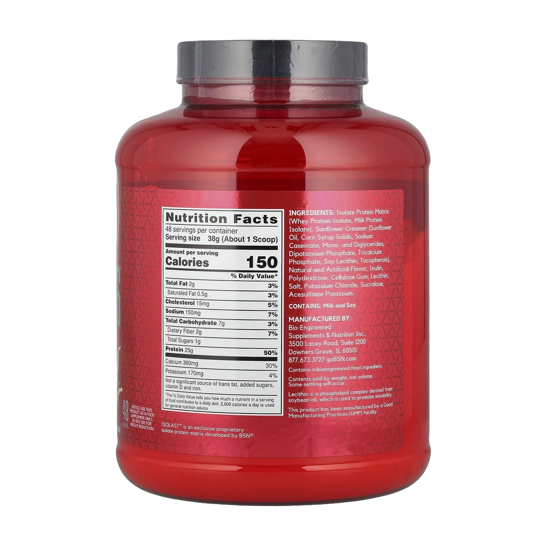 BSN, Syntha-6® Isolate, Protein Powder Drink Mix, Vanilla Ice Cream, 4.02 lbs (1.82 kg)