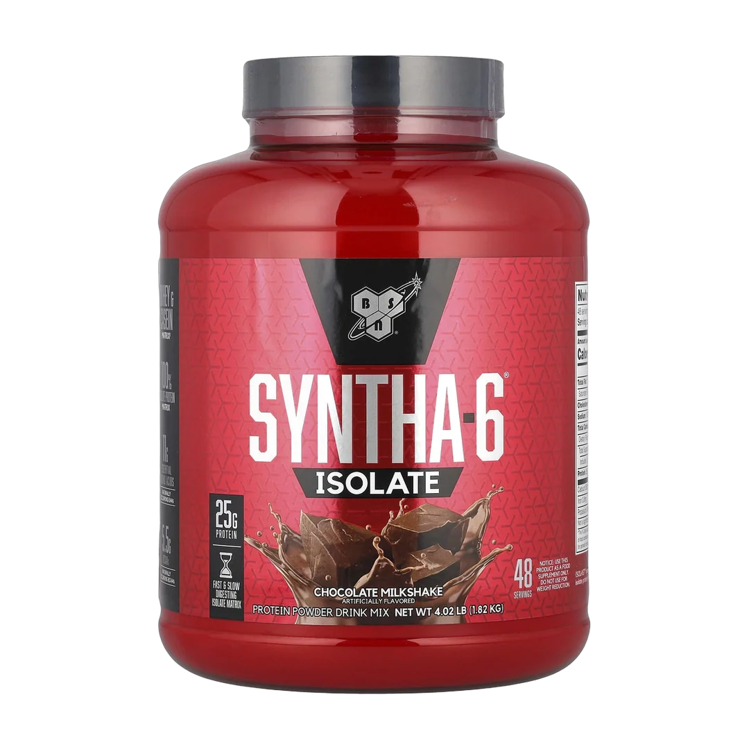 BSN, Syntha-6® Isolate, Protein Powder Drink Mix, Chocolate Milkshake, 4.02 lb (1.82 kg)