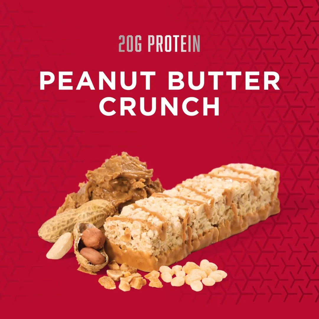 BSN, Protein Crisp, Peanut Butter Crunch, 12 Bars, 1.94 oz (55 g) Each
