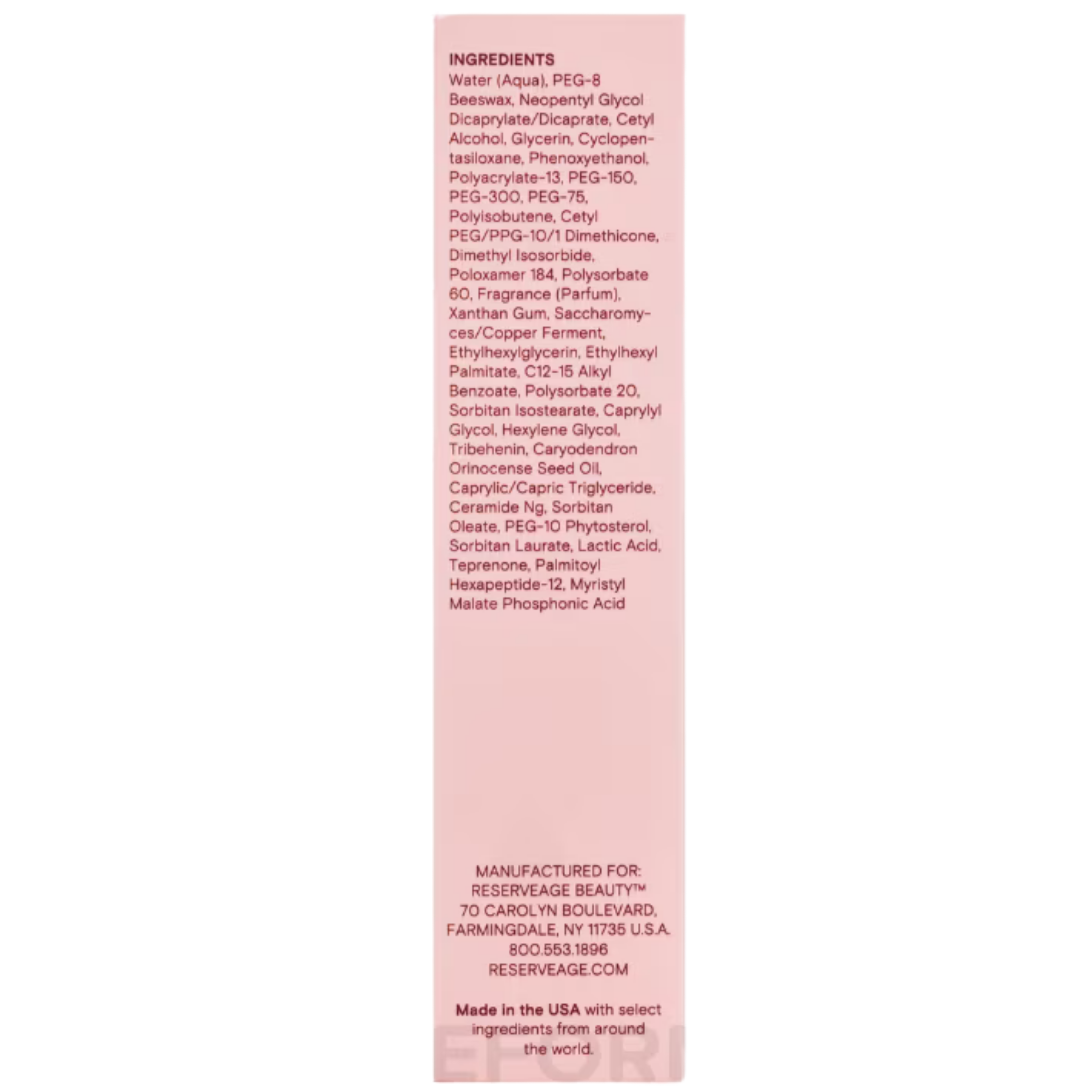 Reserveage Beauty, Hydrating Hand & Foot Cream, 2.5 oz, 75 ml