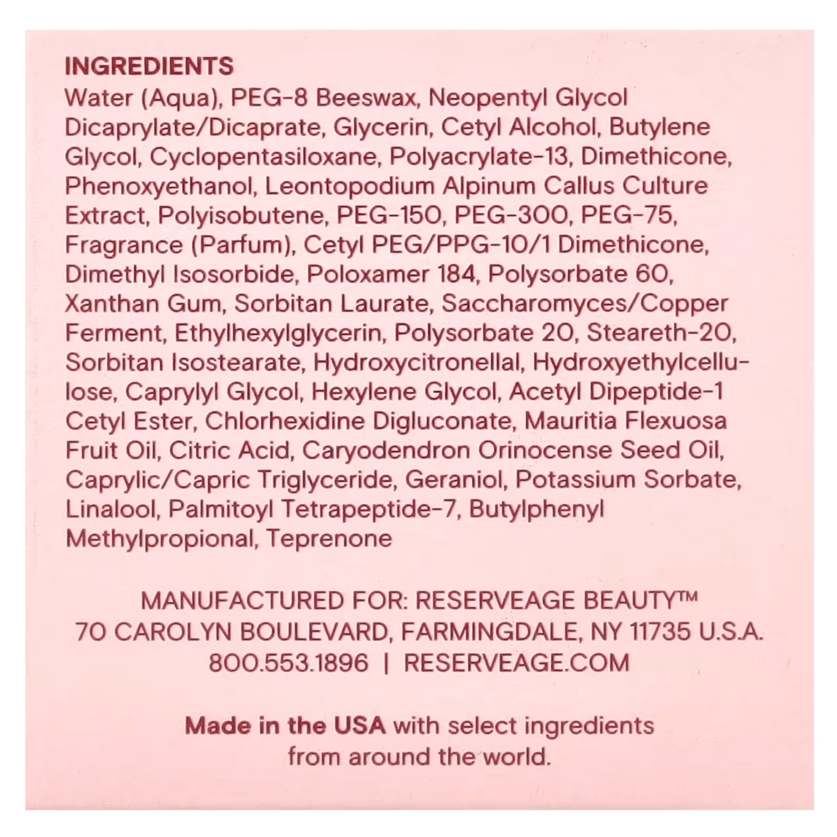 Reserveage Beauty, Firming Neck Cream, 1.7 oz, 50 ml