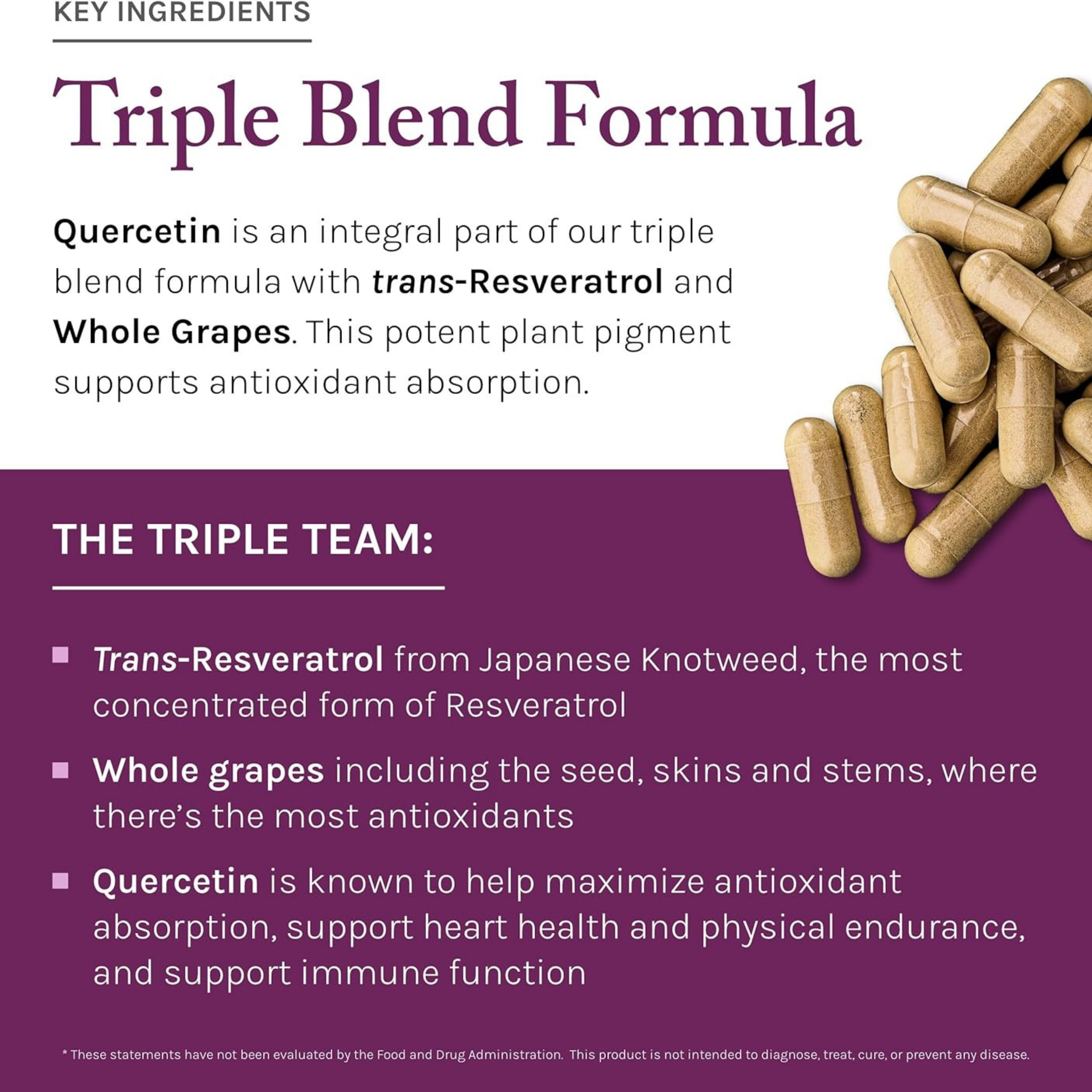 Reserveage Beauty, Resveratrol, 1000 mg, 60 Veggie Capsules