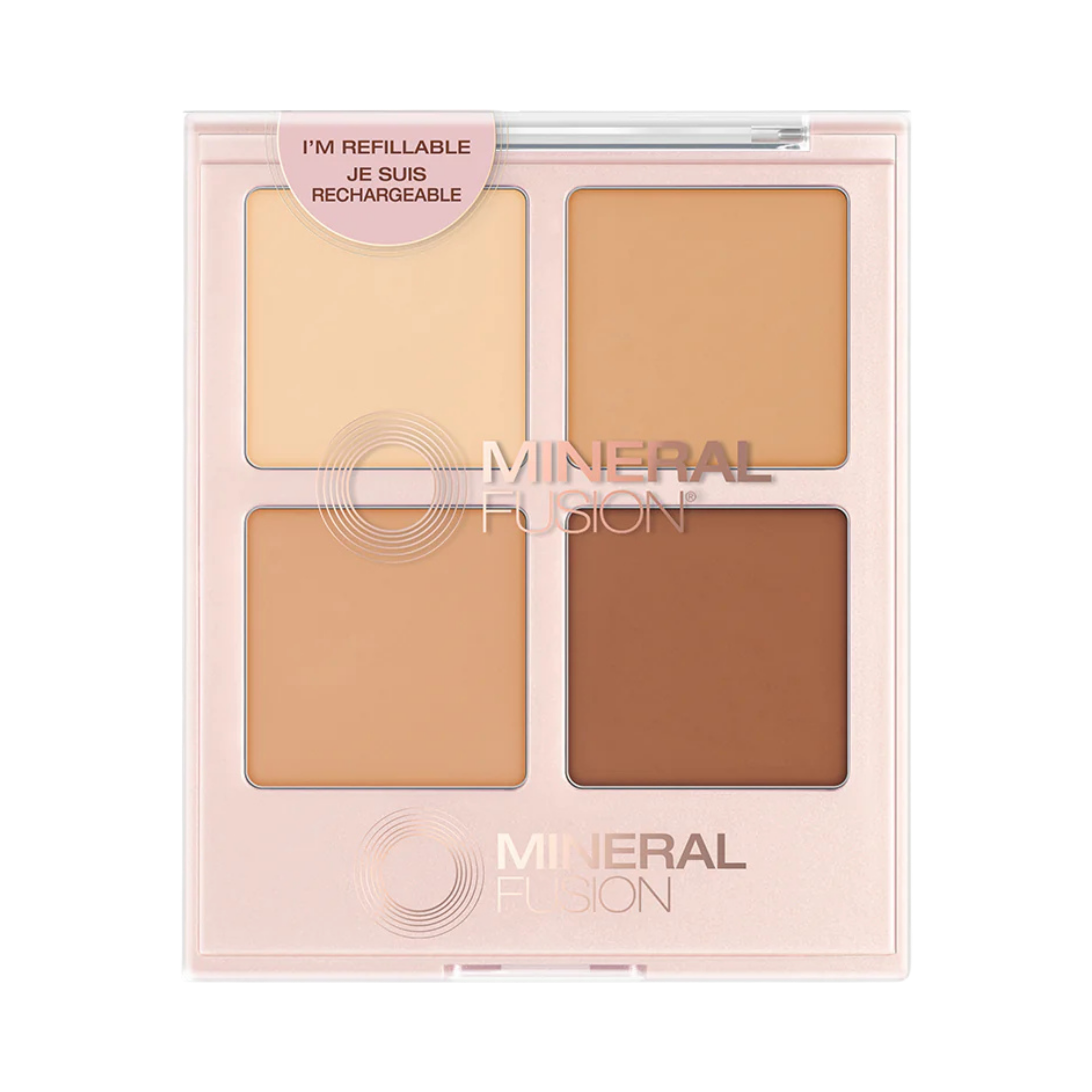 Mineral Fusion, Concealer Palette, Decadence