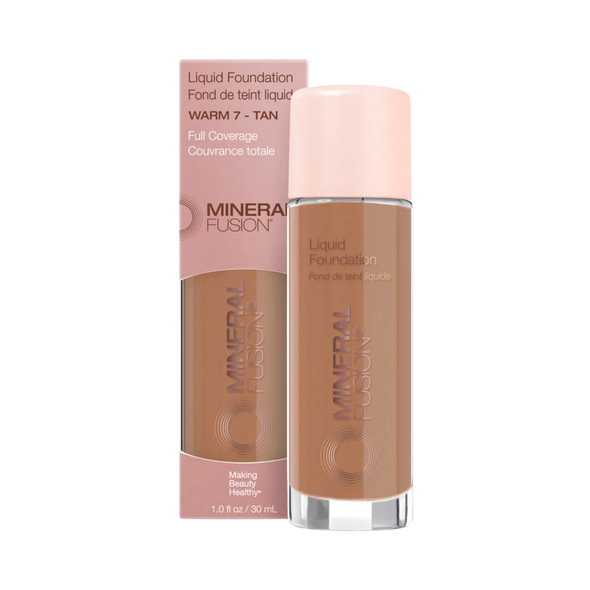 Mineral Fusion, Liquid Foundation, Warm 7