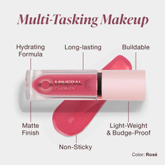 Mineral Fusion, 2-in-1 Lip & Cheek Stain Rose
