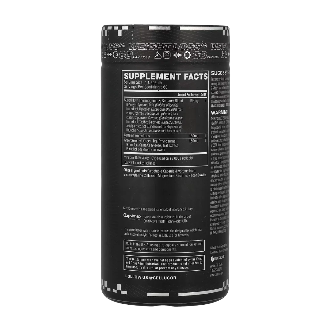 C4 / Cellucor, Super HD®, 60 Capsules