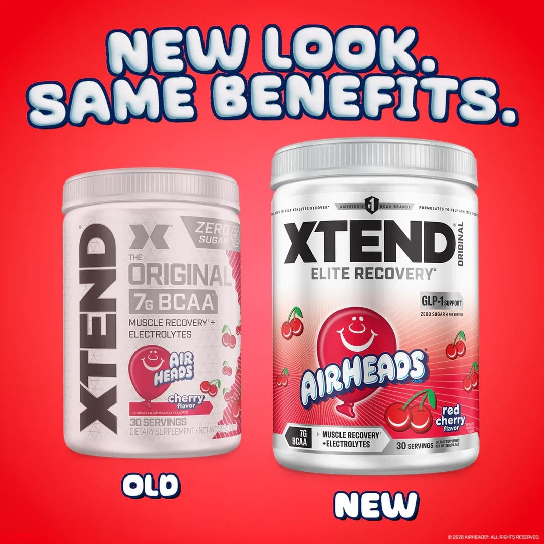XTEND, 7G BCAA, Air Heads® Cherry, 14 oz (399 g)
