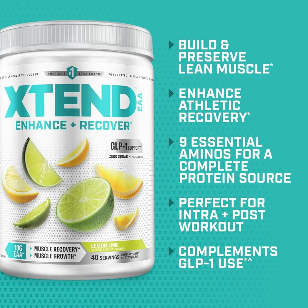 XTEND, EAA, Lemon Lime, 11.9 oz (336 g)