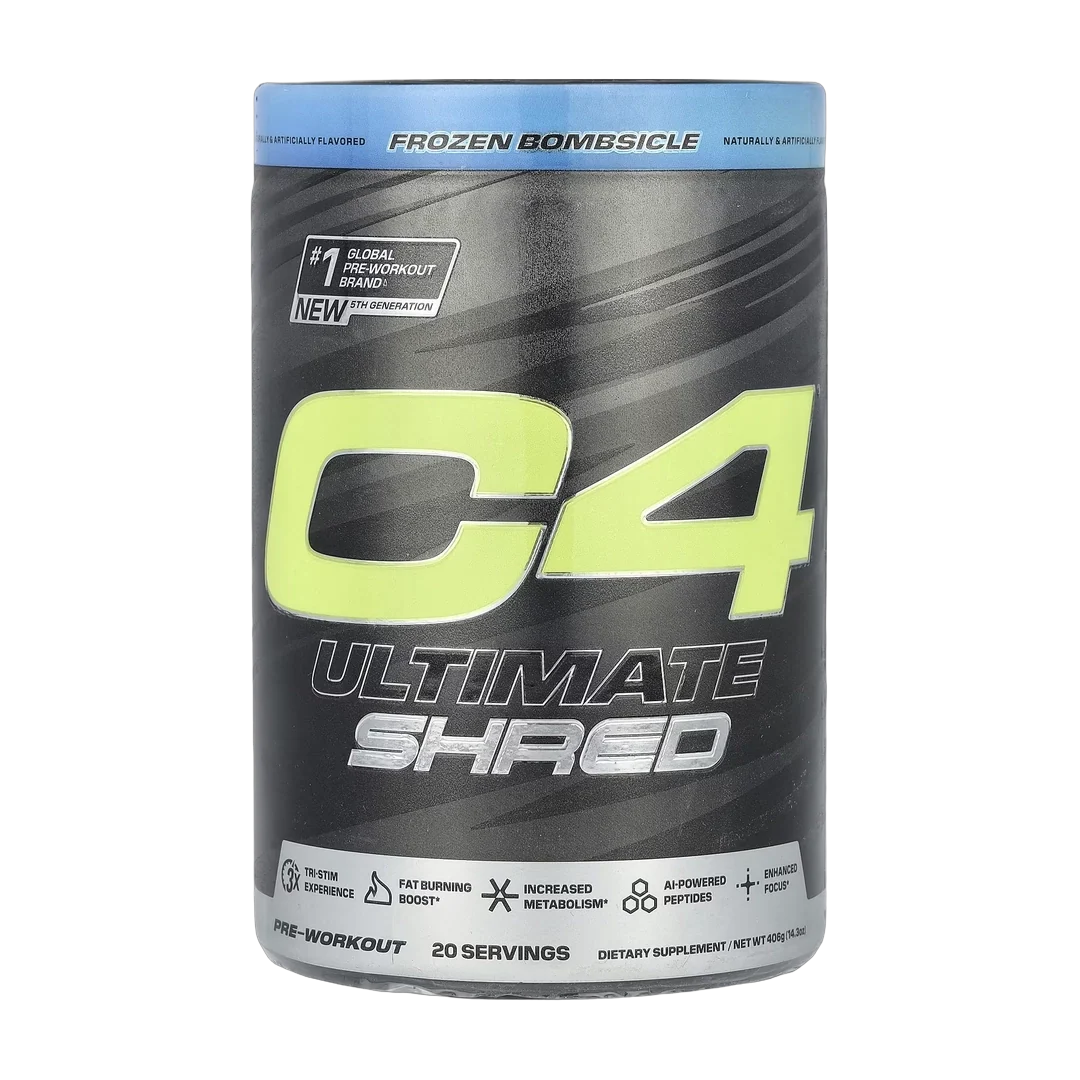 C4 / Cellucor, C4® Ultimate Shred, Pre-Workout, Frozen Bombsicle, 14.3 oz (406 g)
