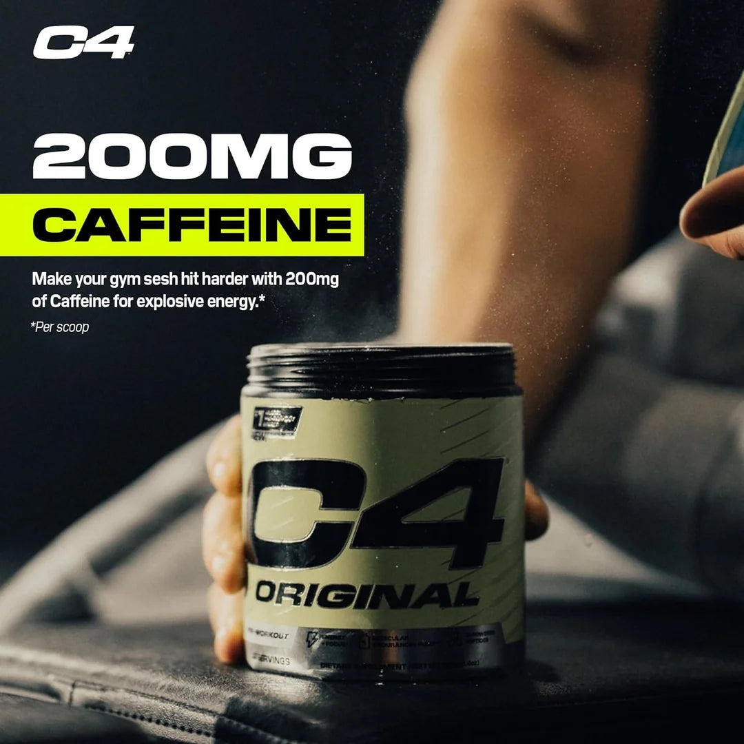 C4 / Cellucor C4® Original, Pre-Workout, Icy Blue Razz, 9.4 oz (267 g)