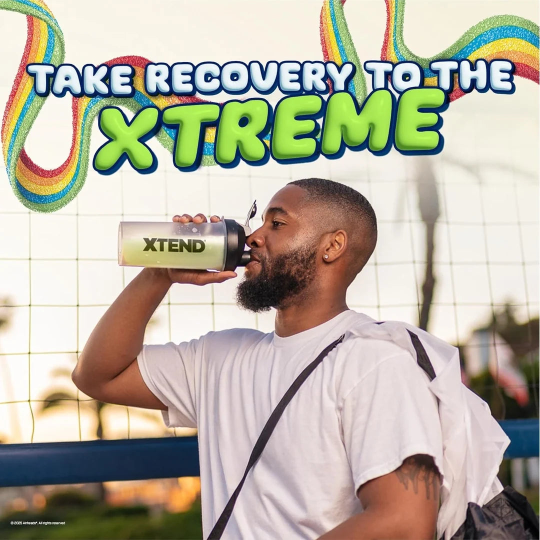 XTEND, 7G BCAA, Air Heads Extreme Candy® Rainbow Berry, 16 oz (447 g)