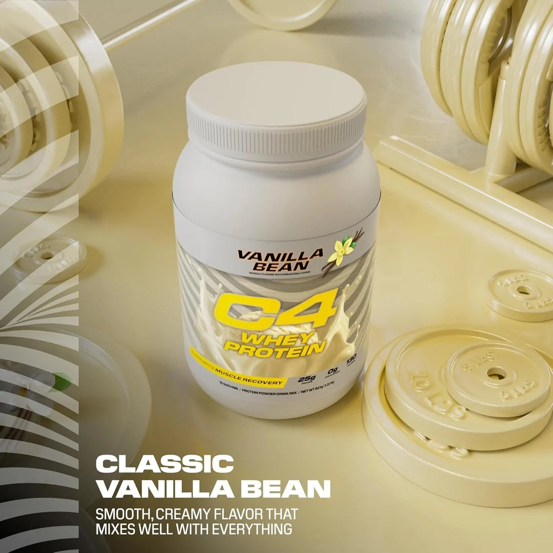 C4 / Cellucor, C4® Whey Protein, Vanilla Bean , 2.13 lb (966 g)