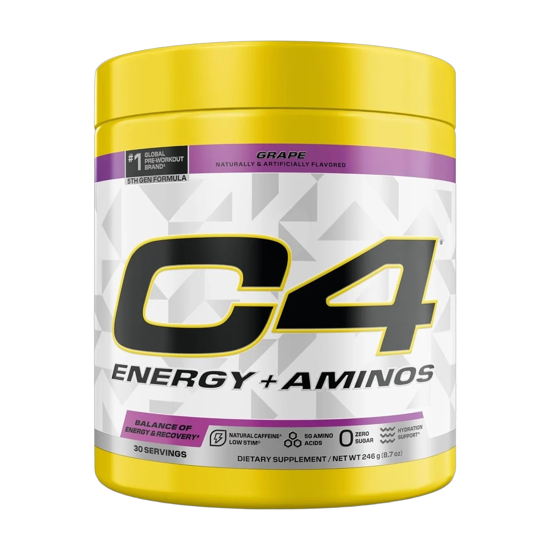 C4 / Cellucor, C4® Energy + Aminos, Grape, 8.7 oz (246 g)