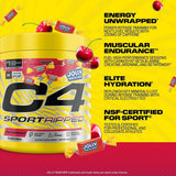 C4 / Cellucor, C4® Sport Ripped, Pre-Workout, Jolly Rancher Cherry, 9.4 oz (266 g)