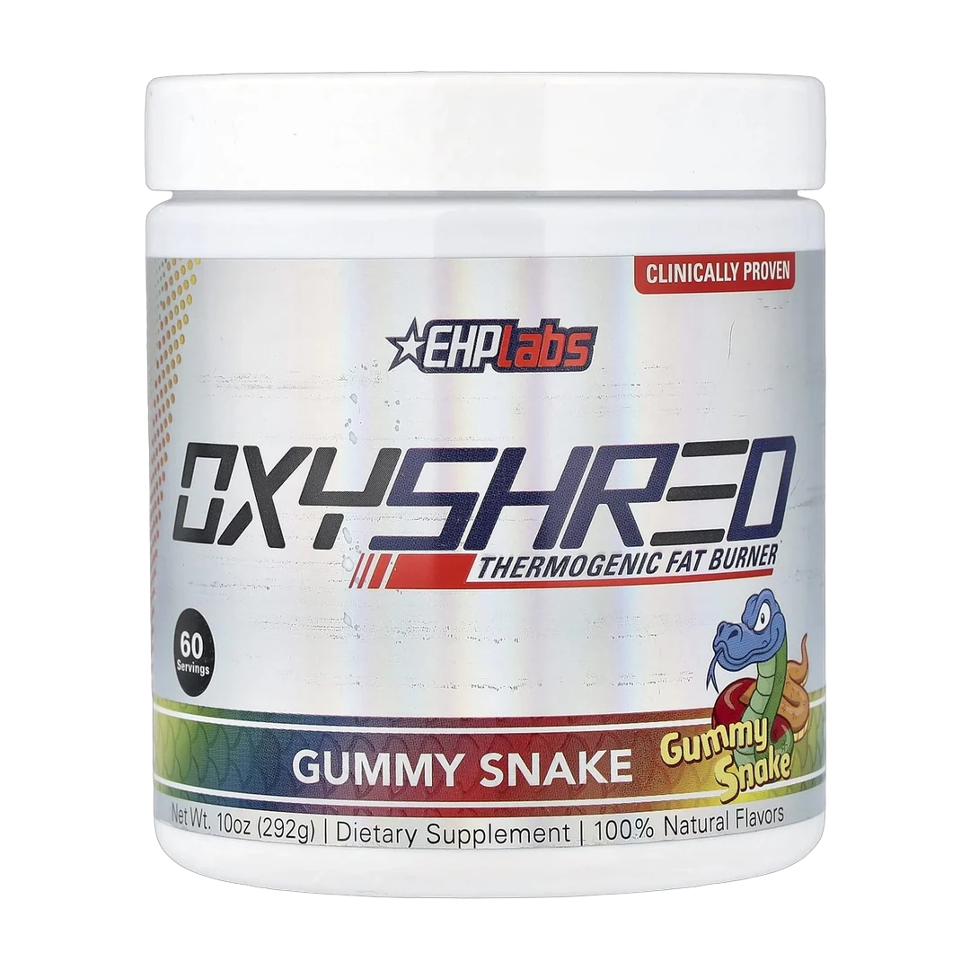 EHPlabs, OxyShred, Thermogenic Fat Burner, Gummy Snake, 10 oz (292 g)