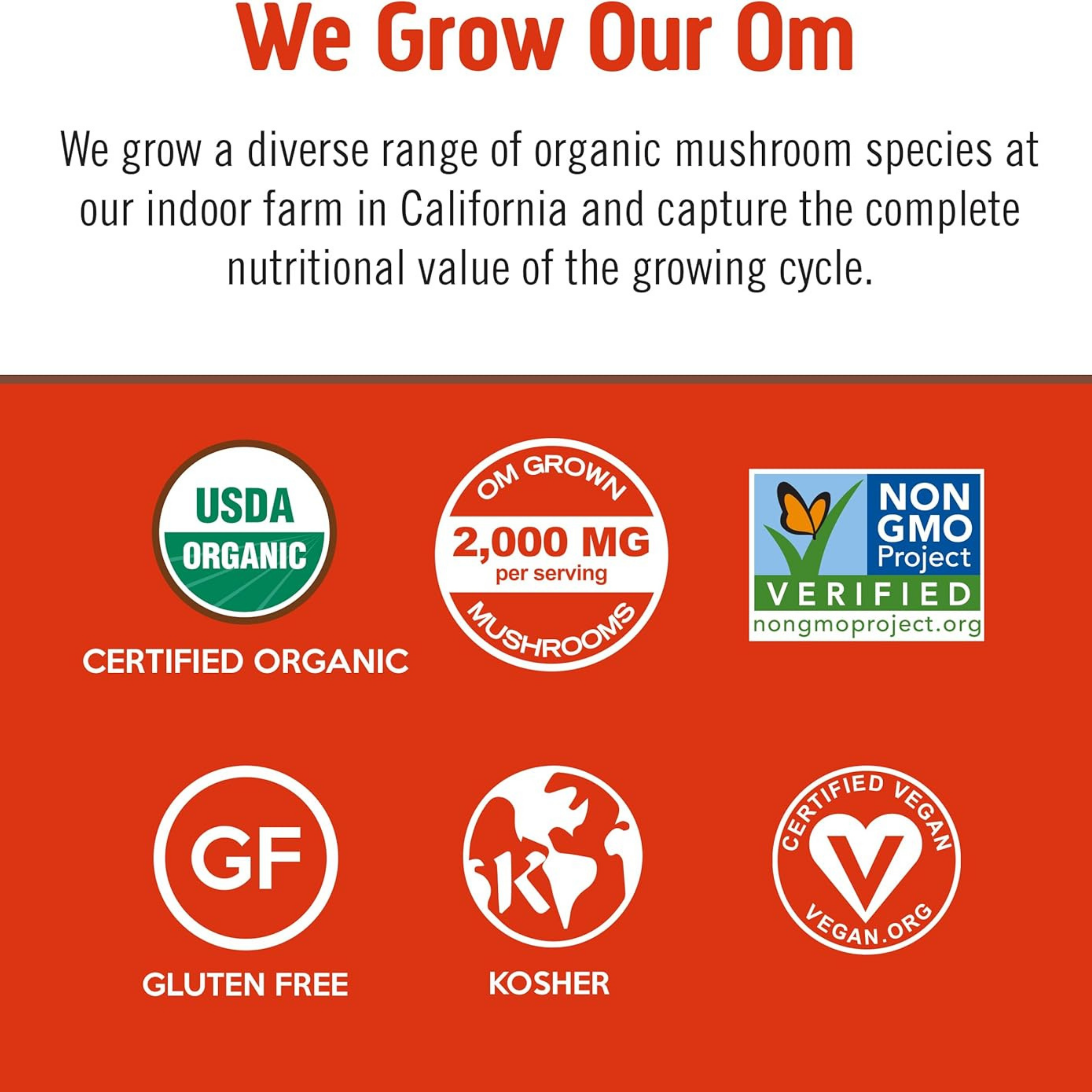 Om Mushrooms, Mushroom Morning Blend, 10 Packets, 8 g Each