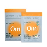 Om Mushrooms, Master Blend, Plant Protein, Creamy Vanilla, 10 Packets, 32 g Each