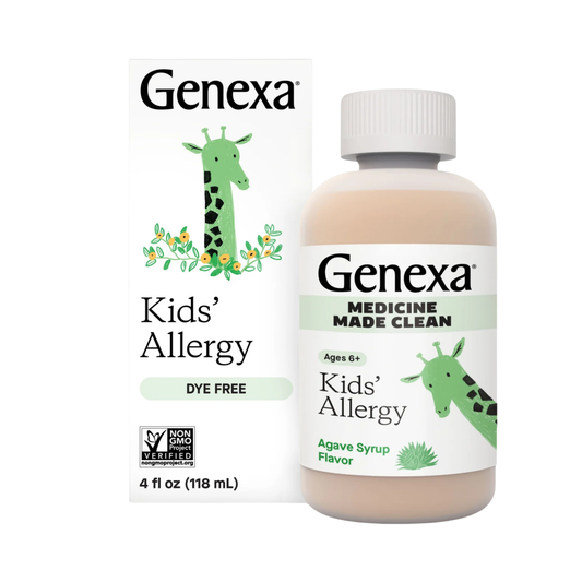 Genexa, Kids' Allergy, Ages 6+, Organic Agave, 4 fl oz, 118 ml