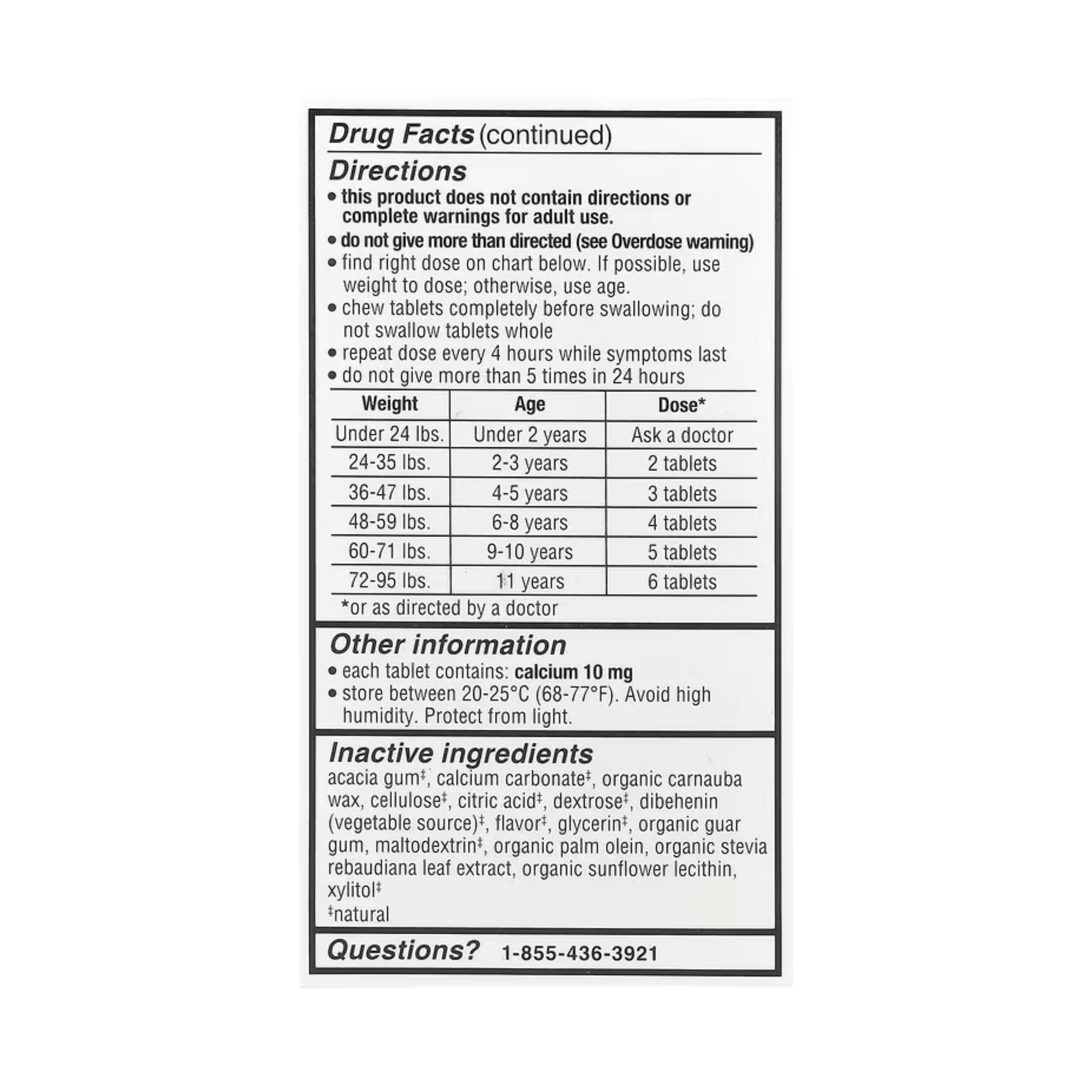 Genexa, Kids' Pain & Fever, Ages 2-11, Grape, 80 mg, 24 Chewable Tablets