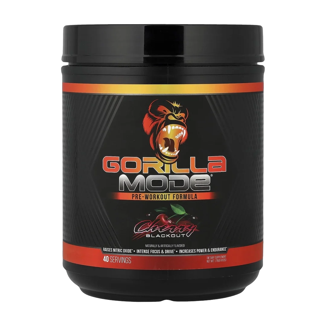 Gorilla Mind, Mode®, Pre-Workout Formula, Cherry Blackout, 1.79 lb (812 g)