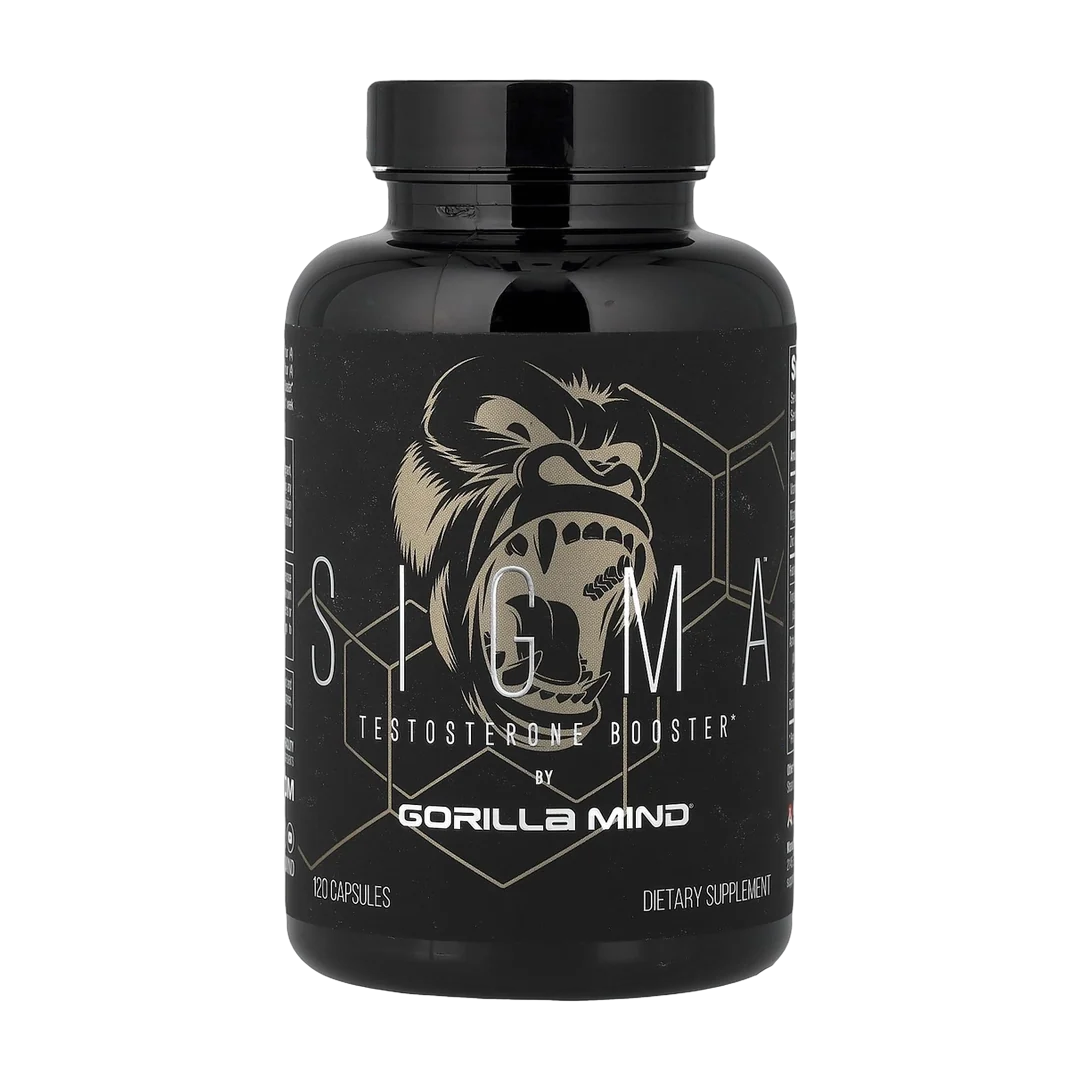 Gorilla Mind, Sigma™, Testosterone Booster, 120 Capsules