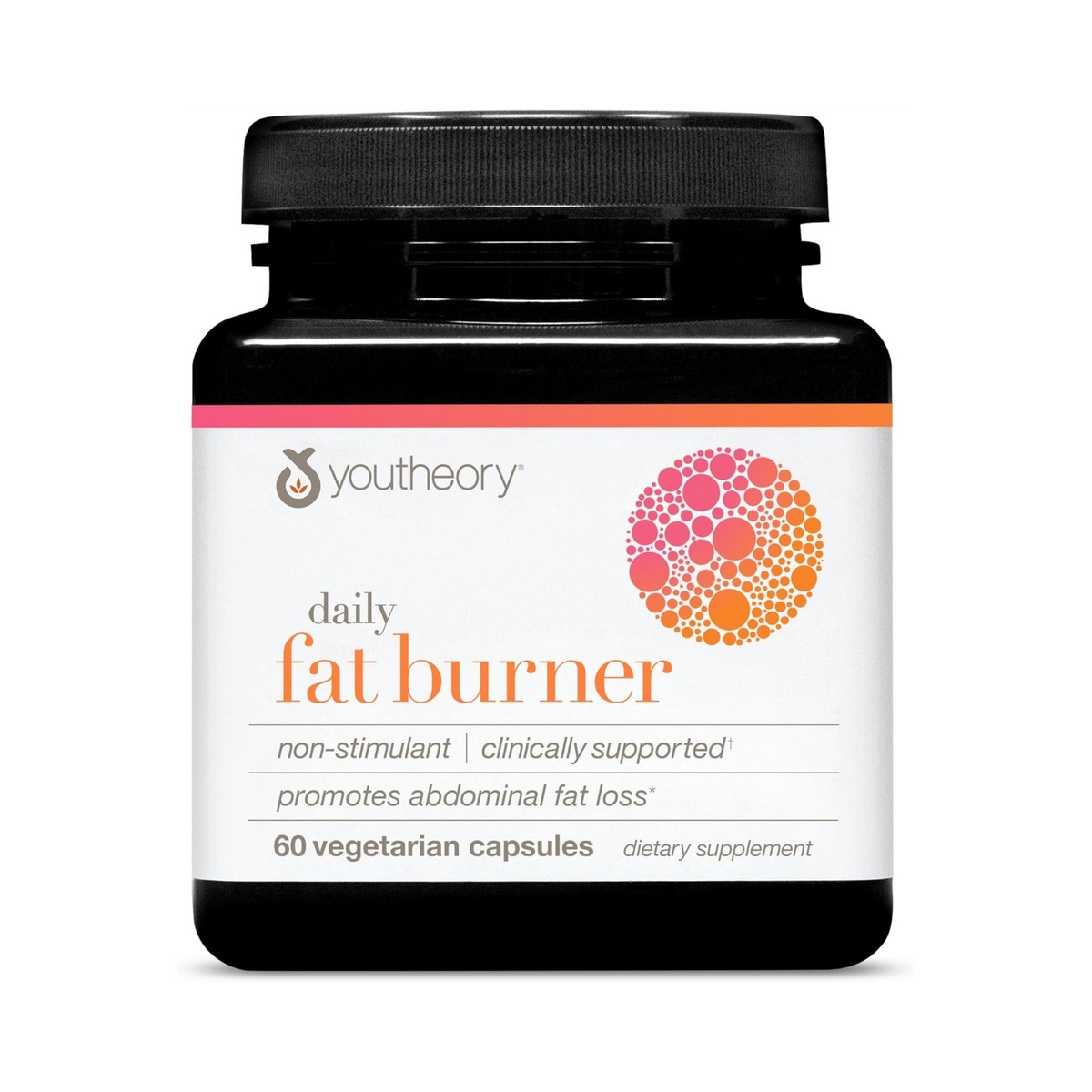 Youtheory, Daily Fat Burner, 60 Vegetarian Capsules