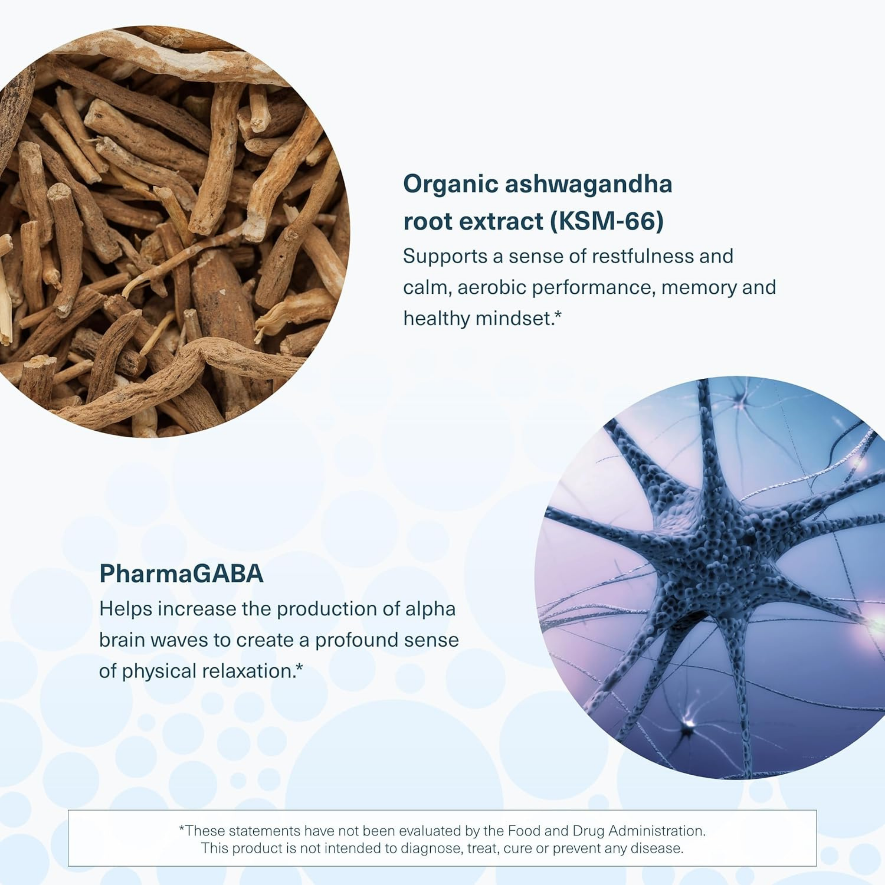 Youtheory, Ashwagandha + GABA, 60 Vegetarian Capsules