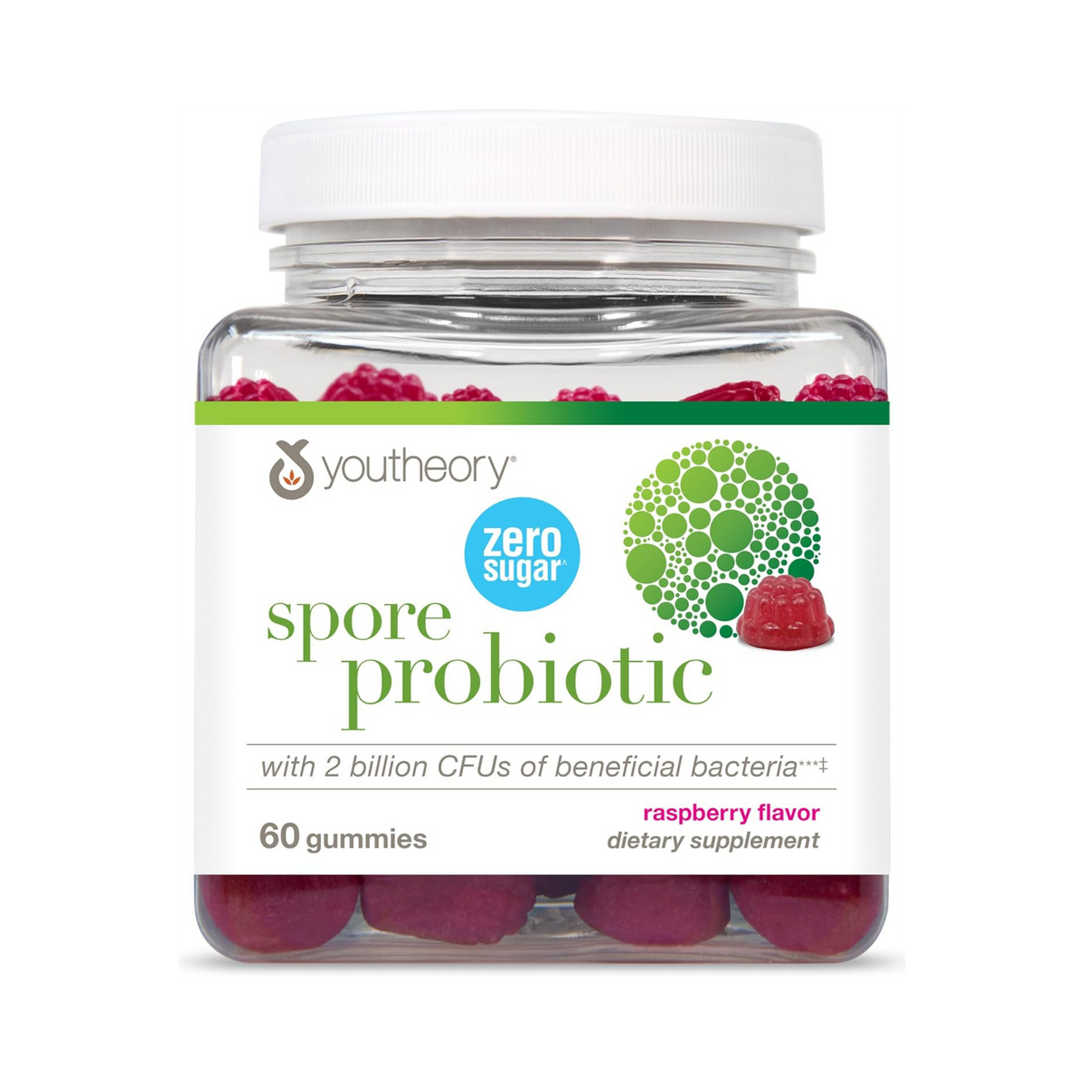 Youtheory, Spore Probiotic,  60 Gummies