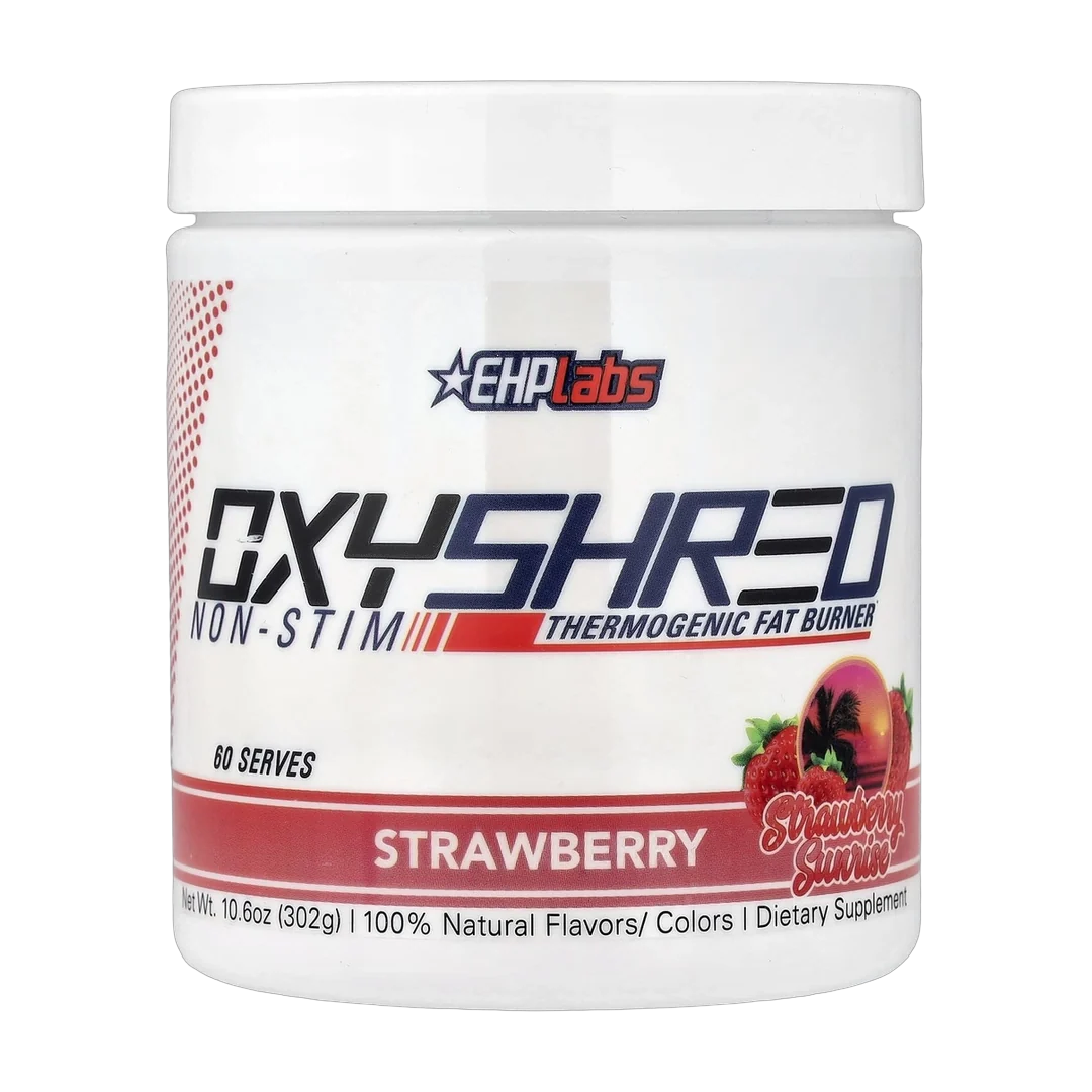 EHPlabs, OxyShred Non-Stim, Thermogenic Fat Burner, Strawberry Sunrise, 10.6 oz (302 g)