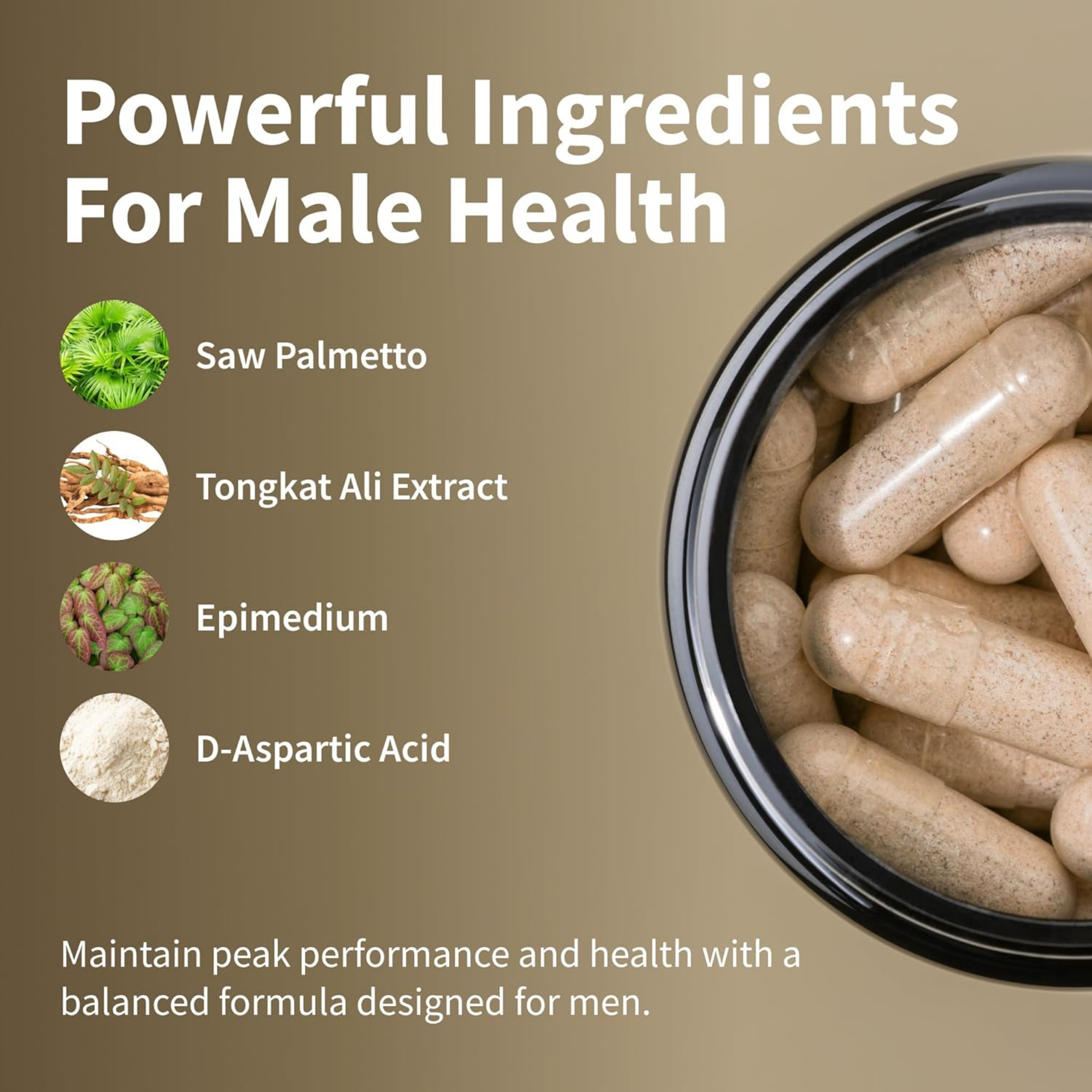 Snap Supplements, Testo Booster, 60 Capsules