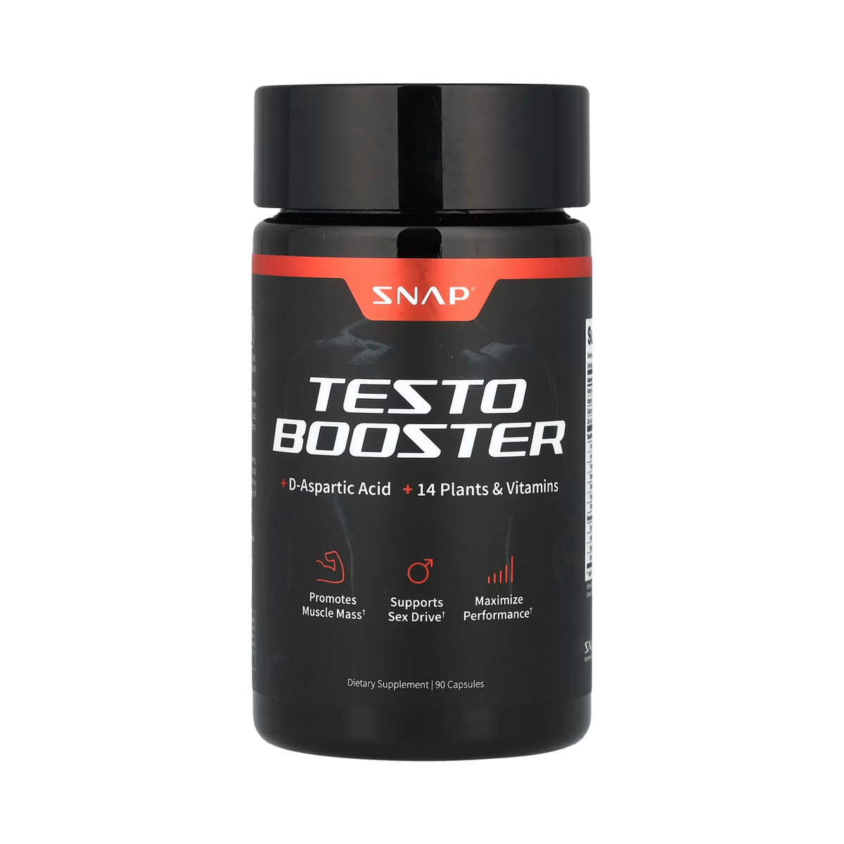 Snap Supplements, Testo Booster, 90 Capsules