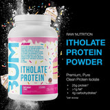 Raw Nutrition, Bum, Itholate® Protein, Birthday Cake, 29.1 oz (825 g)