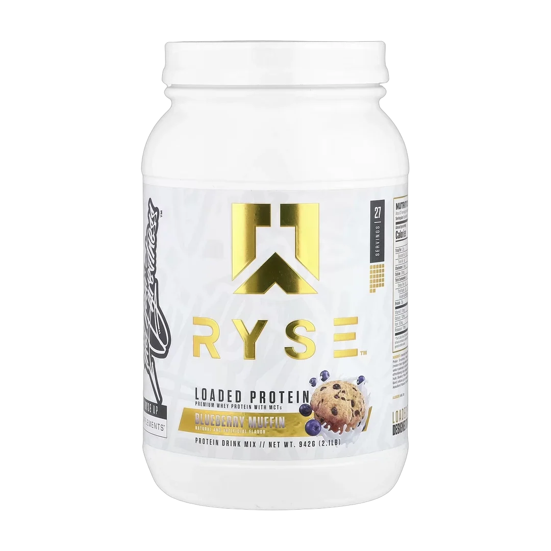 RYSE, Loaded Protein, Blueberry Muffin, 2.1 lb (942 g)