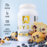 RYSE, Loaded Protein, Blueberry Muffin, 2.1 lb (942 g)