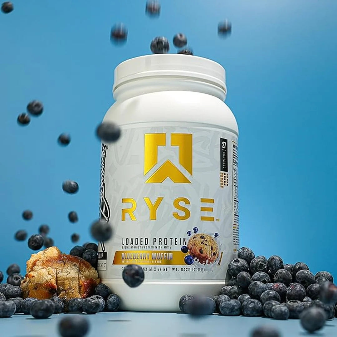 RYSE, Loaded Protein, Blueberry Muffin, 2.1 lb (942 g)