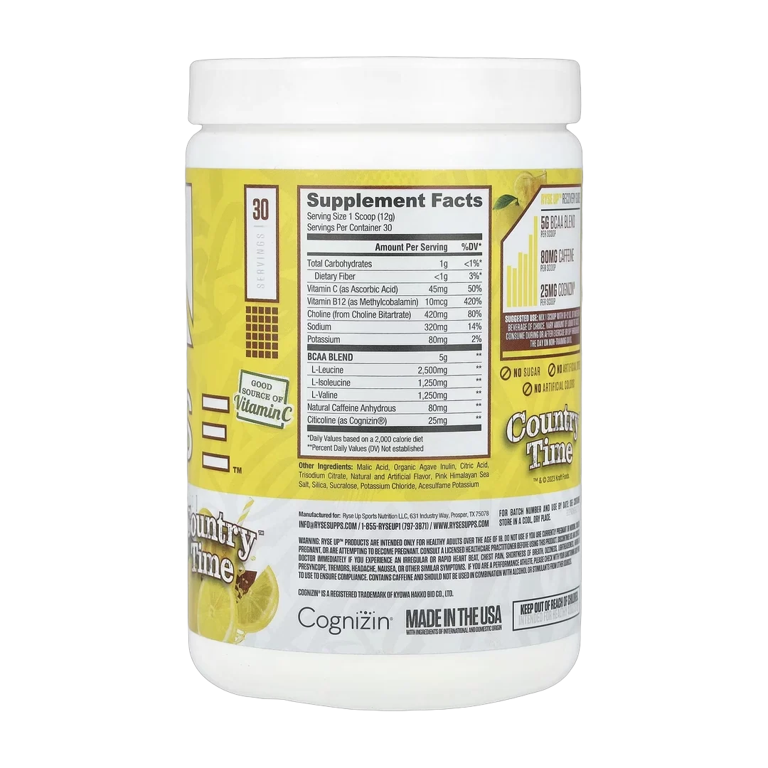 RYSE, Element Series, BCAA Focus, Country Time®, Lemonade, 12.7 oz (360 g)
