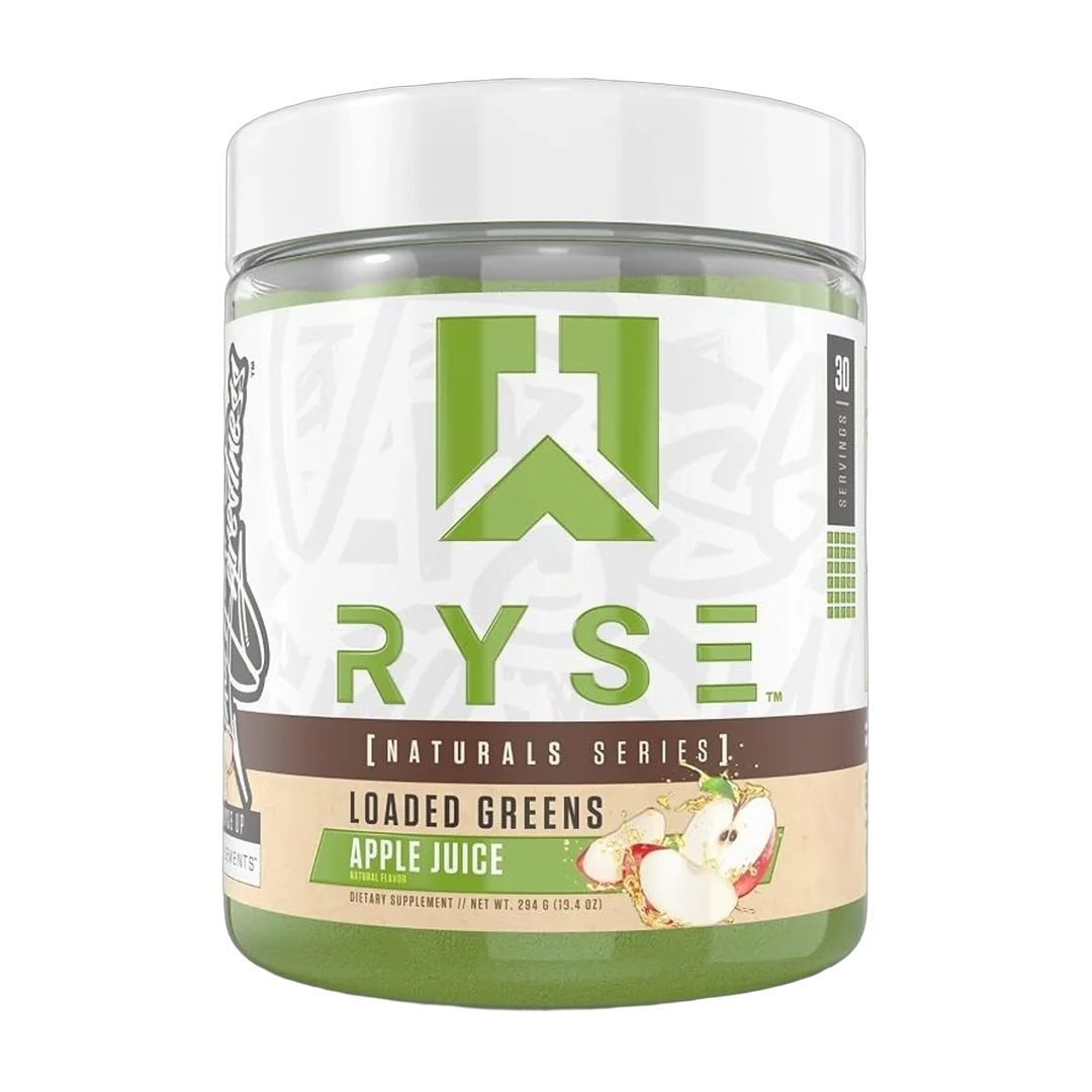 RYSE, Natural Series, Loaded Greens, Apple Juice, 10.4 oz (294 g)