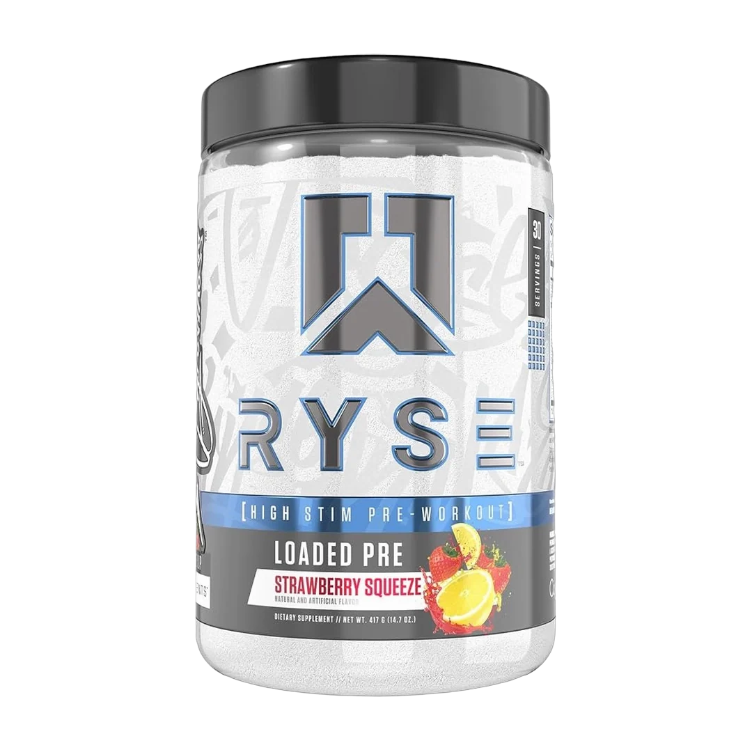 RYSE, Loaded Pre, Strawberry Squeeze, 14.7 oz (417 g)