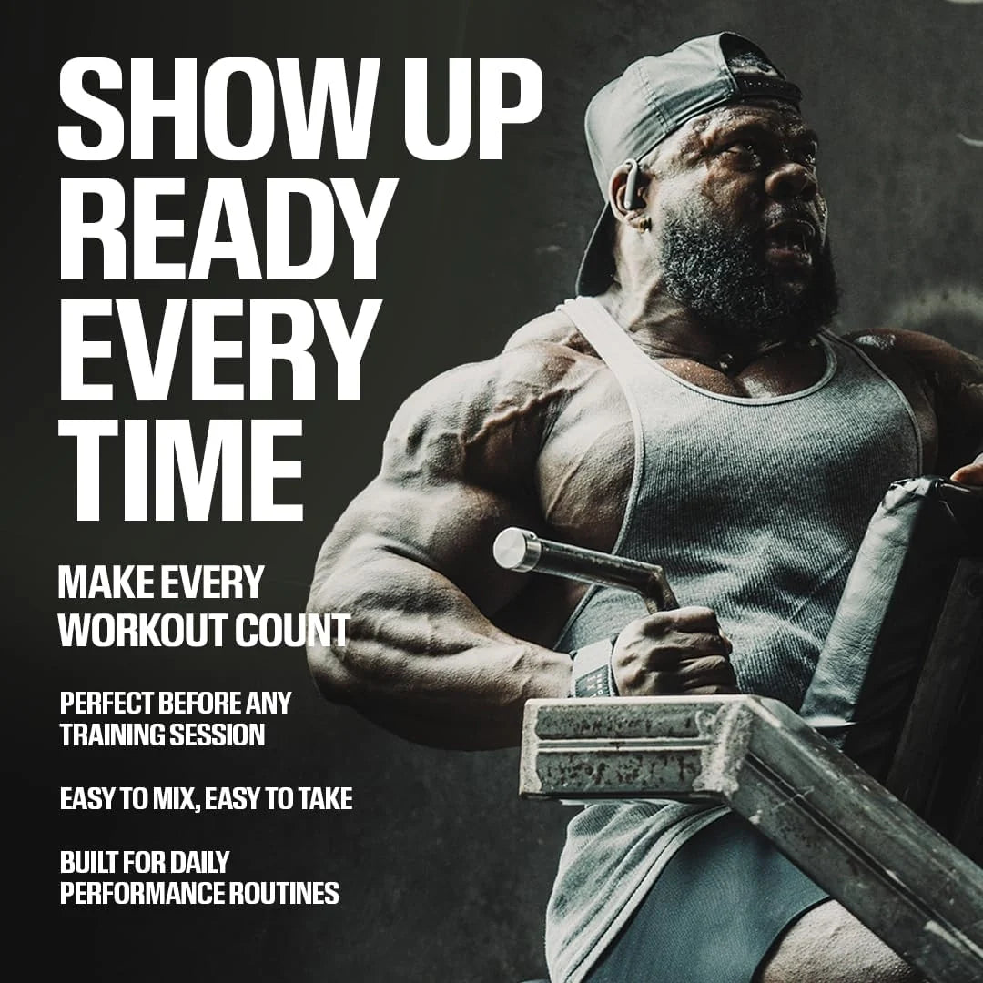 Raw Nutrition, Bum Essentials, Essential Pre-Workout, Raspberry Creamthickle, 14.39 oz (408 g)