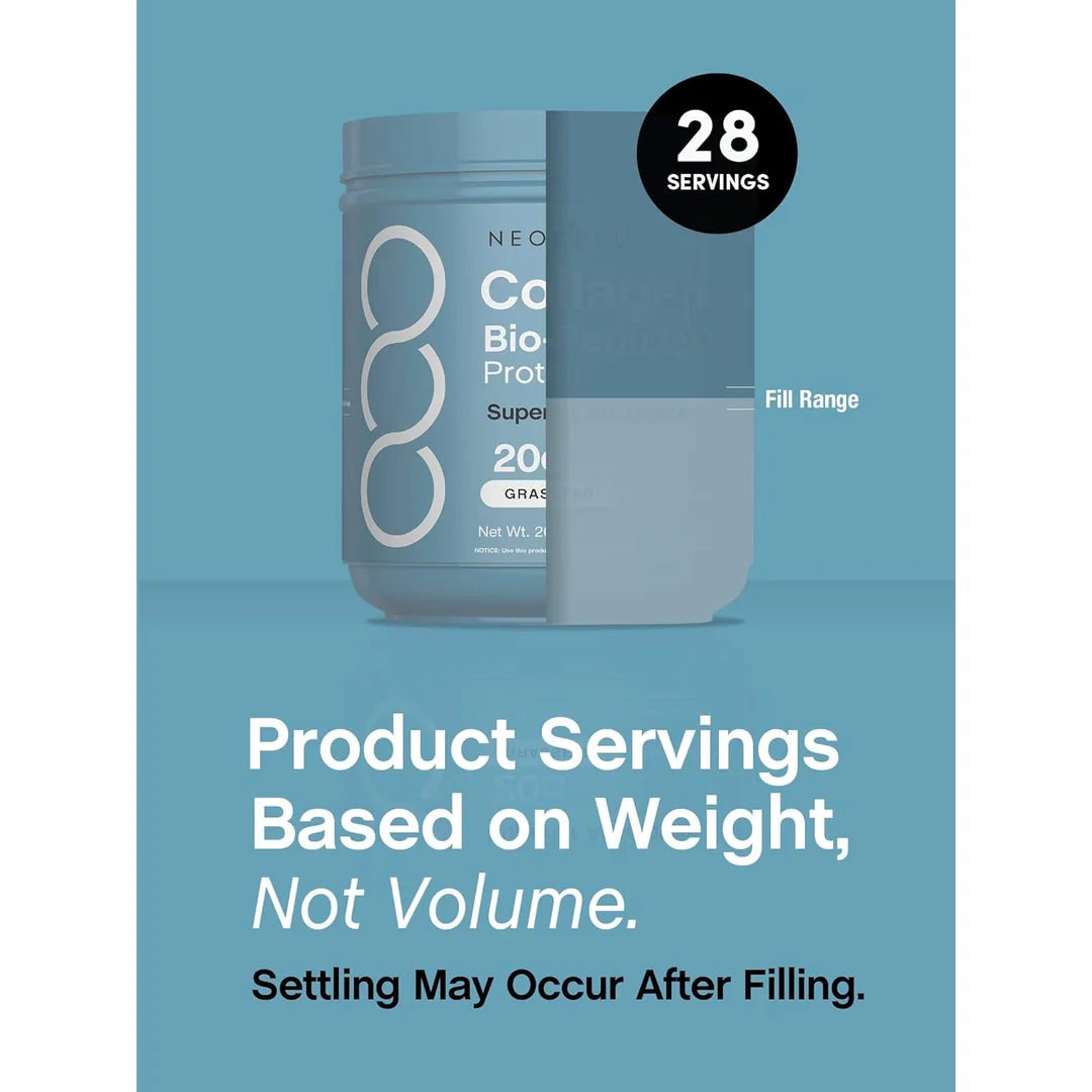 NeoCell, Collagen Bio-Peptides™ Protein, Unflavored, 20 oz (567 g)