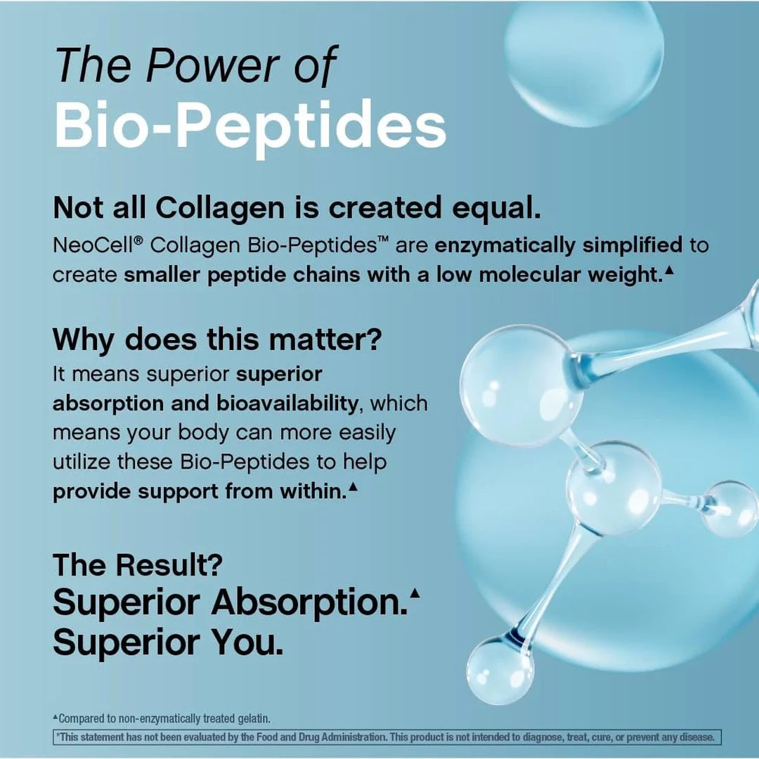 NeoCell, neoNad+™ Resveratrol, Multi Collagen Bio-Peptides™, 60 Rapid Release Capsules