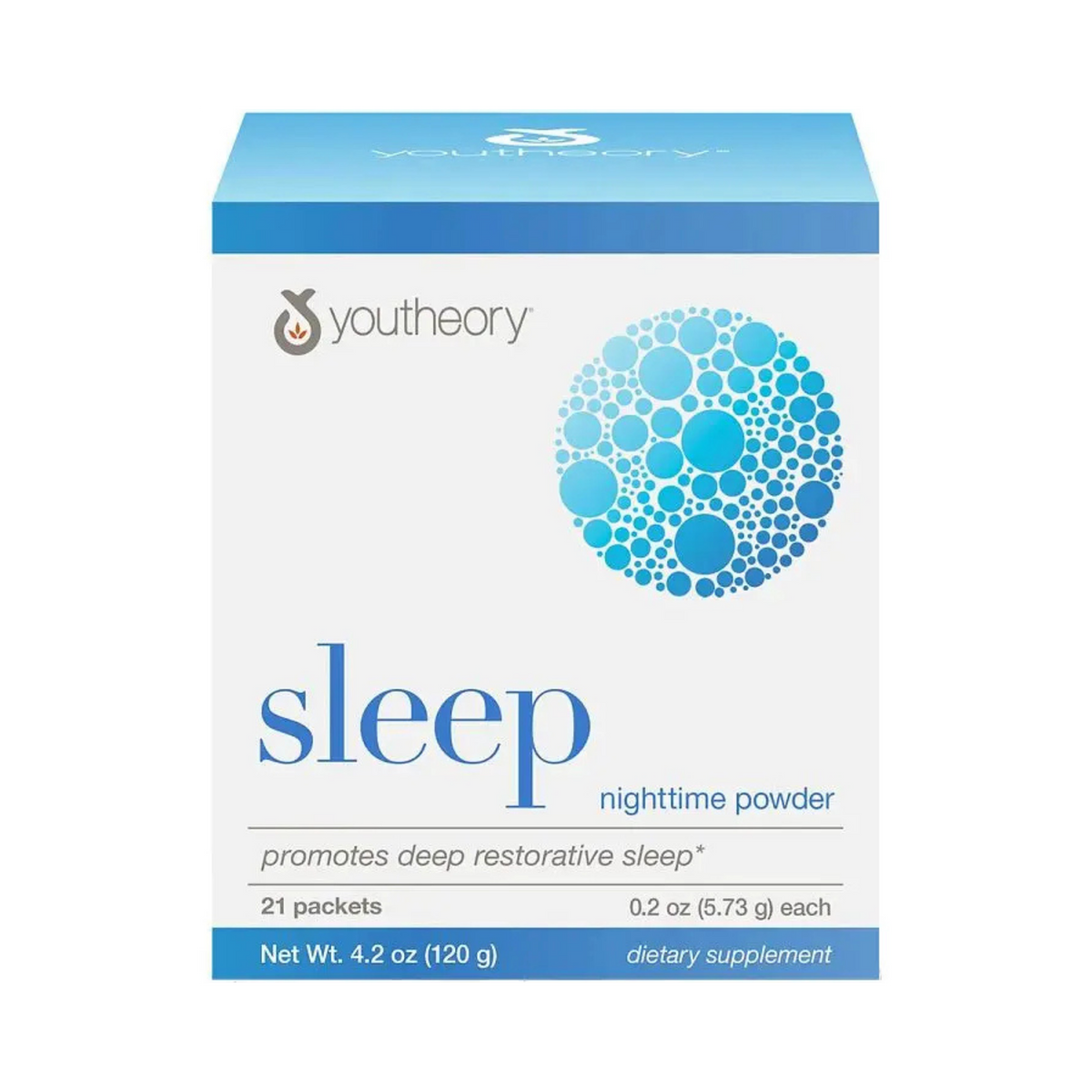 Youtheory, Sleep Powder Advanced, 21 Packets Box