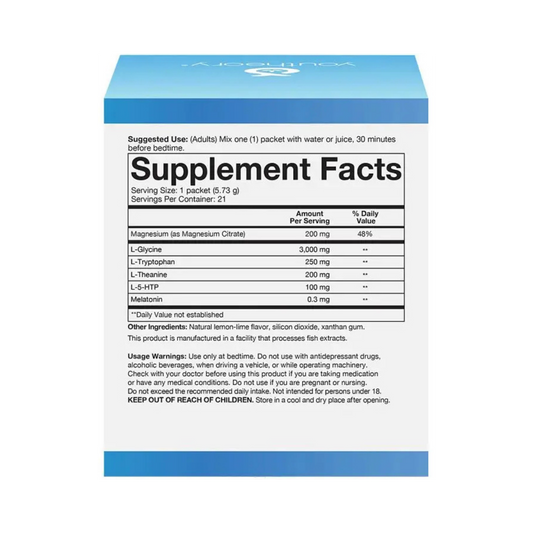 Youtheory, Sleep Powder Advanced, 21 Packets Box