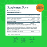 Youtheory, Immune+,  Daily Wellness, 60 Vegetarian Capsules