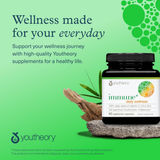 Youtheory, Immune+,  Daily Wellness, 60 Vegetarian Capsules