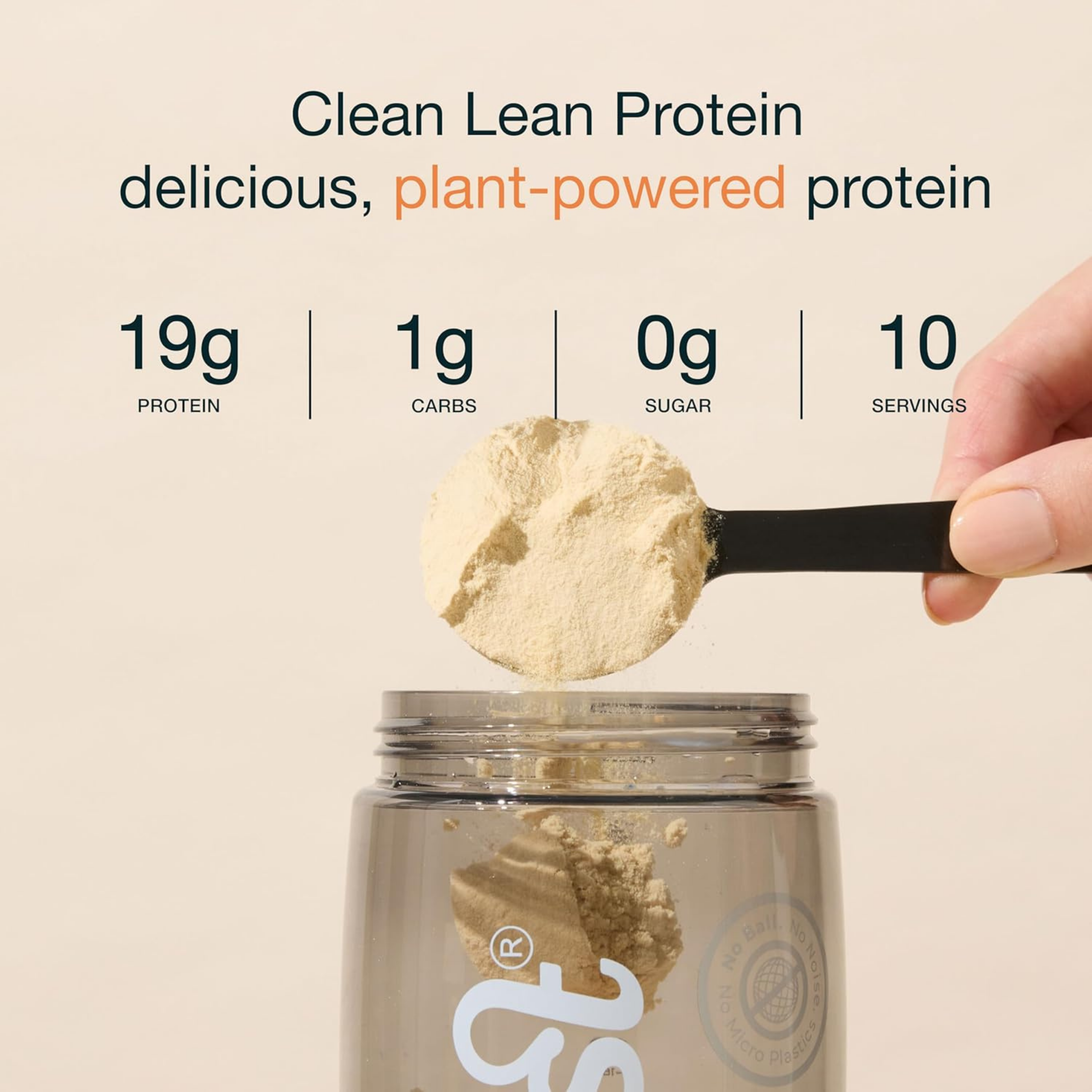 Nuzest, Pea Protein Powder, Clean Lean Protein, Rich Chocolate, 10 Servings, 8.8 Oz